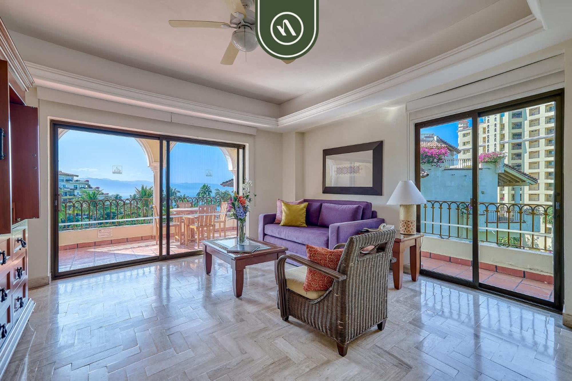 Beachfront 2 Bedroom Condo - Beach - Pools - Tennis ปูแอร์โตบาญาร์ตา ภายนอก รูปภาพ